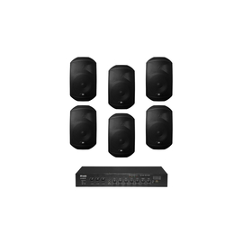 Комплект звуку DV audio LA906MS5B для приміщення до 120 м.кв.