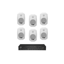 Комплект звуку DV audio LA606MS4W для приміщення до 120 м.кв.