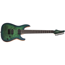 Семиструнная электрогитара SCHECTER C-7 PRO Aqua Burst (AQB)