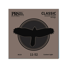 Струни для акустичної гітари PRS Classic Acoustic Strings, Custom Light 11-52