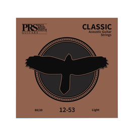 Струны для акустической гитары PRS Classic Acoustic Strings, Light 12-53