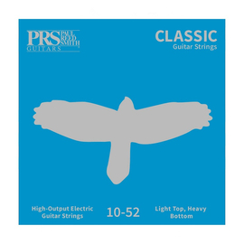 Струны для электрогитары PRS Classic Light Top/Heavy Bottom Guitar Strings 10-52