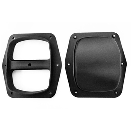 Ручка врізна бічна металева JH7109