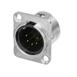 Панельный разъем XLR папа REAN by Neutrik RC5MDL