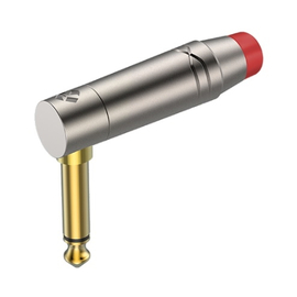 Роз'єм Roxtone RJ2RPP-RD-NG Jack 6,3 (mono) кутовий