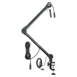Пантограф GATOR FRAMEWORKS GFWMICBCBM4000 Professional Desktop Mic Boom Stand with Led Light