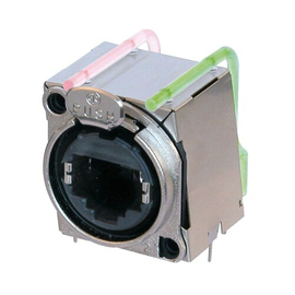 Панельный разъем RJ45 Neutrik NE8FBH-LED