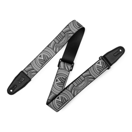 Гітарний ремінь LEVY'S MP2TAT-002 2″ Tattoo Series Poly Guitar Strap - Tribal