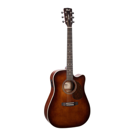 Электроакустическая гитара CORT MR500E (Brown Burst)