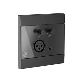 Настінний регулятор для трансляційних акустичних систем AUDAC WP210/B (black)