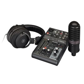 Набір для стрімінгу YAMAHA AG03MK2 LSPK Live Streaming Pack (Black)