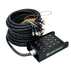 Мультикор со стейджбоксом OMNITRONIC Multicore Stagebox 12/4 30m