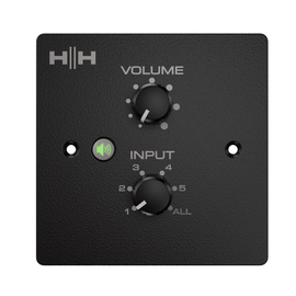 Настінний регулятор гучності HH Electronics MZ-C2-EU-BK