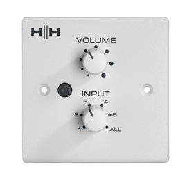 Настінний регулятор гучності HH Electronics MZ-C2-EU-WH