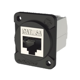Разъем Roxtone RAD-C6A-IDC-B RJ45(CAT6a) панельный