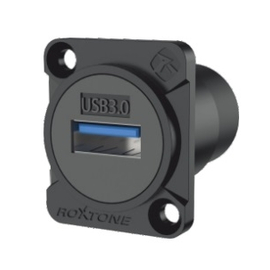 Разъем Roxtone RAU3D-B USB панельный