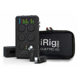 Аудіоінтерфейс для PC/Mac/iOS/Android IK MULTIMEDIA iRig Pro Quattro I/O Deluxe