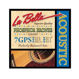 Струни для акустичної гітари La Bella  7GPS