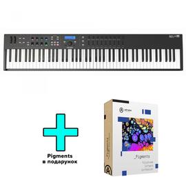 MIDI-клавиатура Arturia KeyLab Essential 88 Black Edition + Arturia Pigments