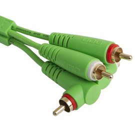 Кабель UDG Set RCA Straight-RCA Angled Green 3m (U97005GR)