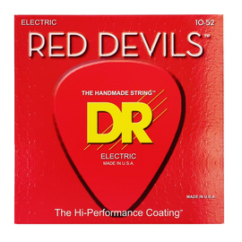 Струны для электрогитары DR STRINGS RED DEVILS ELECTRIC - BIG HEAVY (10-52) RDE-10/52