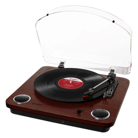 Виниловый проигрыватель ION MAX LP DARK WOOD