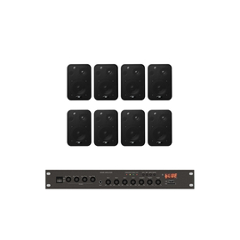 Комплект звуку DV audio LA808CON1B для приміщення до 160м.кв