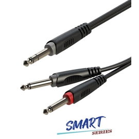 Готовый кабель Roxtone SAYC100L1, 2х1x0.14 кв. мм, вн. диаметр 4x8 мм, 1 м