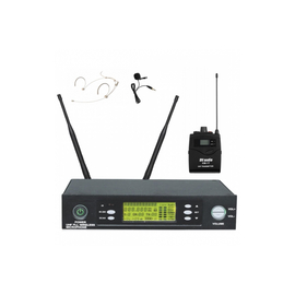 Радіосистема DV audio WMS-11T з поясним передавачем (гарнітура+петличка)