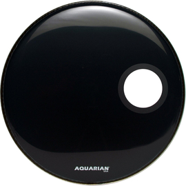 Резонаторный пластик для бас-барабана 18" Aquarian SMPTCC18BK