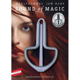 Варган (дрымба) Original Schwarz №8 (65 мм, в подарочной коробке) Silver