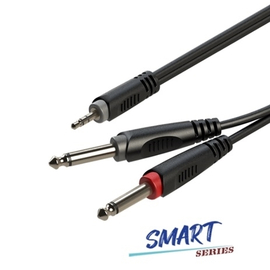 Готовий кабель Roxtone SAYC130L6, 2х1x0.14 кв. мм, зов. діаметр 4x8 мм, 6 м