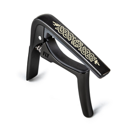 Каподастр DUNLOP 63CBKC TRIGGER FLY CAPO CELTIC KNOT EDITION CURVED - BLACK