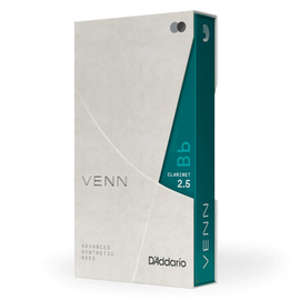 Трость для кларнета (1 шт) D'ADDARIO VENN Bb CLARINET REED 2.5 (VBB0125G2)