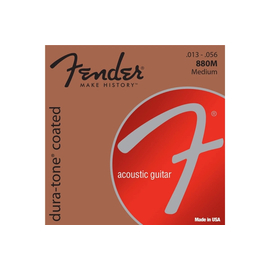 Струни для акустичних гітар FENDER 80/20 DURA-TONE 13-56 COATED ACOUSTIC GUITAR STRINGS
