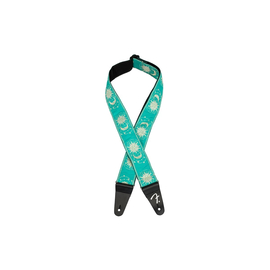 Ремень гитарный FENDER STRAP 2" AMERICAN VINTAGE II SUN STRAP SEA FOAM GREEN