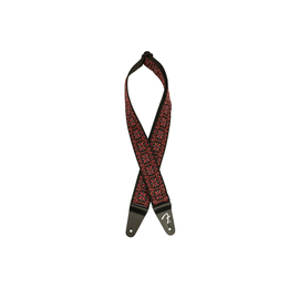 Ремінь гітарний FENDER STRAP 2" PASADENA WOVEN LATTICE RED
