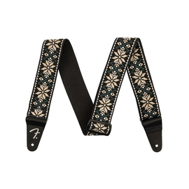 Ремень гитарный FENDER STRAP 2" PASADENA WOVEN YELLOW SNOWFLAKE