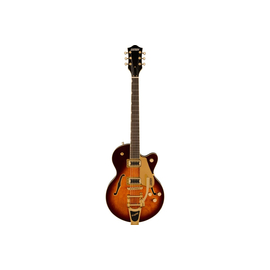 Гитара полуакустическая GRETSCH G5655TG ELECTROMATIC CENTER BLOCK JR. SINGLE-CUT WITH BIGSBY AND GOLD HARDWARE BARREL BURST