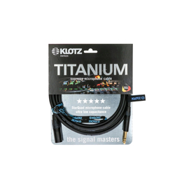 Кабель микрофонный KLOTZ TITANIUM STARQUAD ANALOG AUDIO CABLE WITH MALE XLR TO BALANCED JACK PLUG 1,5 M