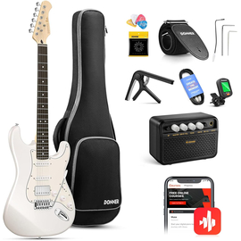 Гитарный набор Donner Music DST-152 Electric Guitar Kit Polar White EC1418