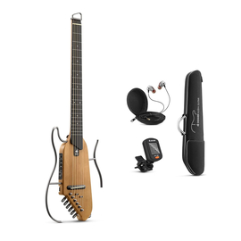 Silent гітара Donner Music HUSH-Ⅰ Silent Guitar Maple Natural EC1780