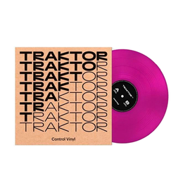 Контрольная виниловая пластинка Native Instruments TRAKTOR Control Vinyl Neon Pink Transparent
