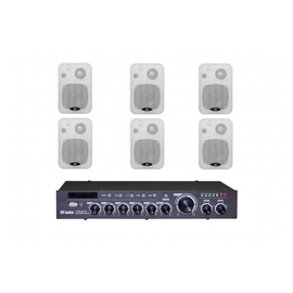 Комплект звуку DV audio DMA606CON1W для приміщення до 120м.кв