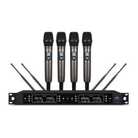 Бездротова мікрофонна система Emiter-S TA-U802H з ручними мікрофонами