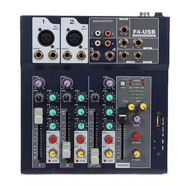 Мини микшерный пульт F4-USB