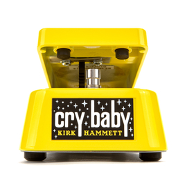 Педаль эффектов DUNLOP KH95Y KIRK HAMMETT CRY BABY® WAH YELLOW SPARKLE EDITION