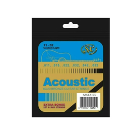 Струны для акустической гитары SX SZSTA1CL