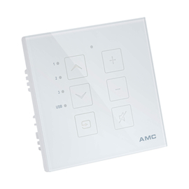 Сенсорная панель управления звуком AMC WC IMIX W, WALL CONTROL, WHITE
