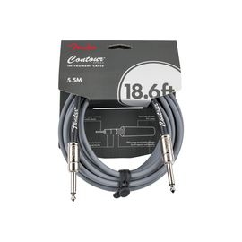 Кабель инструментальный FENDER CABLE CONTOUR SERIES 18.6' INCA SILVER